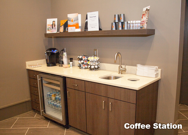 Jernigan Orthodontics office tour - Coffee bar